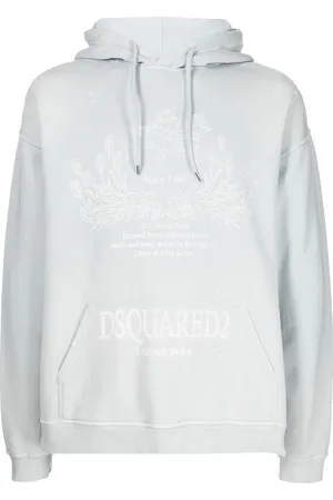 Dsquared2 Hoodie med logotyp