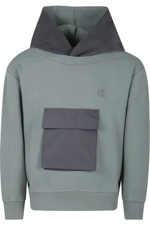 Calvin Klein Hoodie med broderad logotyp