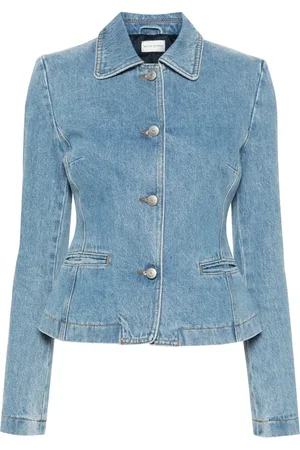 MAGDA BUTRYM Jeansblazer med peplum