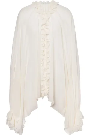 Serafini Blus med volangkant