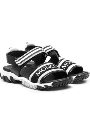 Moncler Remsandaler med logotyp