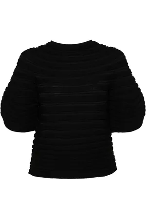 PLEATS PLEASE ISSEY MIYAKE Mushroom stickad blus