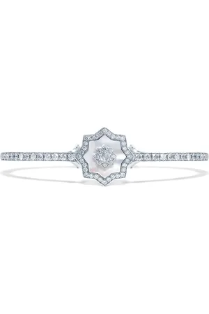 David Morris Astra armband i 18K roséguld med pärlemor och diamant