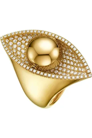 Cadar Diamantring i 18K gult guld