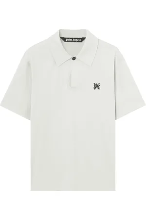 Palm Angels Pikétröja med broderat monogram