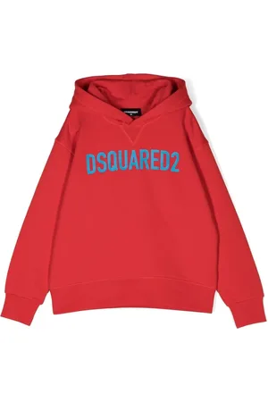 Dsquared2 Hoodie med logotyp