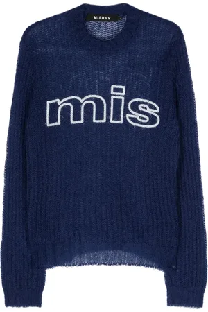 MISBHV Glesstickad tröja med logotyp