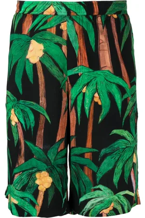 Endless Joy Bermudashorts med palmtryck