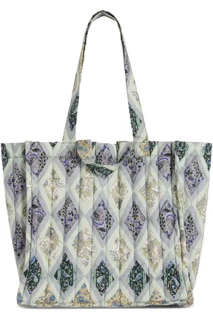 Cinq A Sept Diamantmönstrad totebag i jacquard
