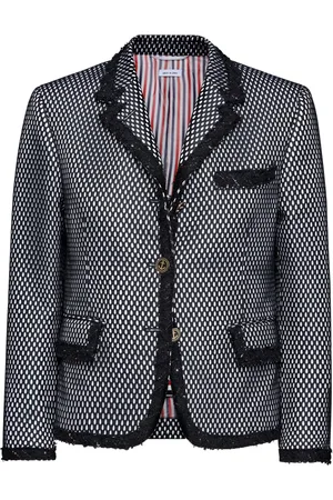 Thom Browne Jacka med brodyr