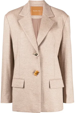 REJINA PYO Karyn enkelknäppt blazer