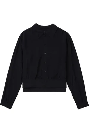 LEMAIRE Blus med skrynklad effekt