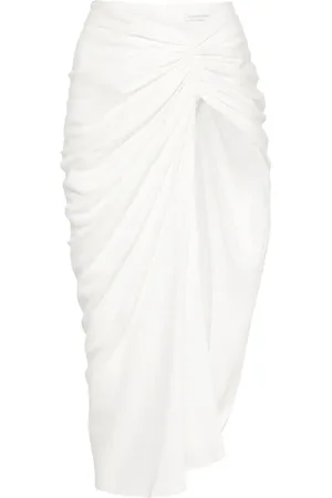 CHRISTOPHER ESBER Euripides rynkad midikjol