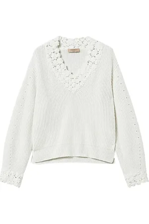 Twin-Set Tröja med broderad design