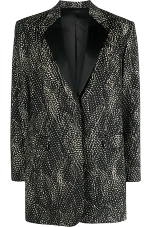 Isabel Marant Hadiya enkelknäppt blazer