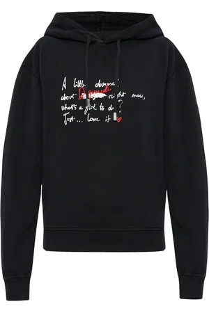 Dsquared2 Hoodie med logotyp