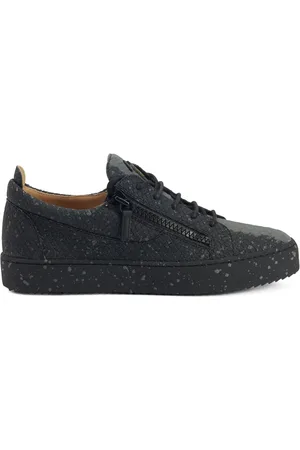 Giuseppe Zanotti Frankie ormskinnsmönstrade sneakers