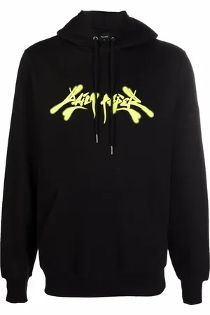 Daily paper Hoodie med logotyp