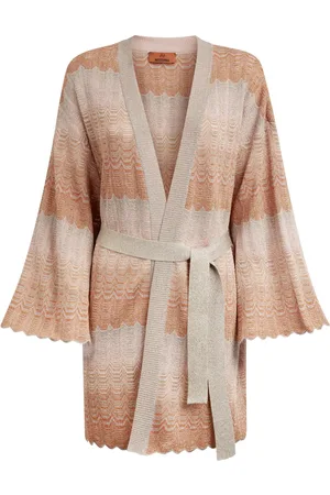Missoni Sicksackmönstrad stickad kofta