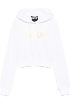 VERSACE Huvtröja med logotyp