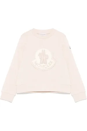 Moncler Sweatshirt med logotypmärke