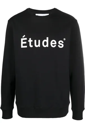 Etudes Sweatshirt med logotyp