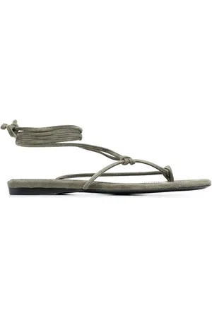 The Attico Platta sandaler med knytning