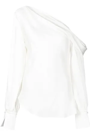Simkhai Alice enaxlad blus med satin
