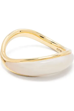 Fernando Jorge 18kt yellow gold Stream Wave mother