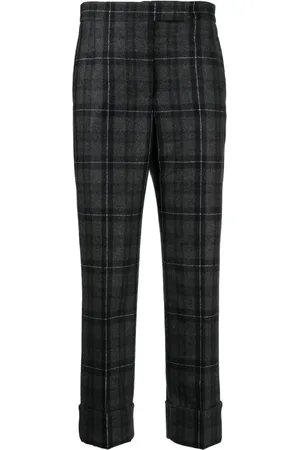 Thom Browne Rutiga trekvartsbyxor