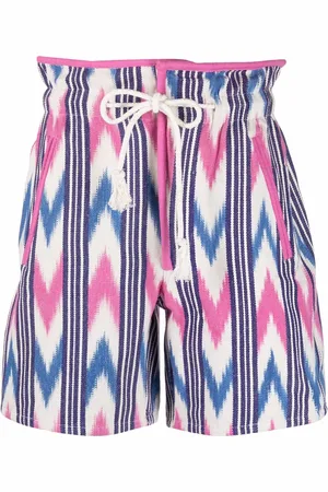 Marant Etoile Shorts med grafiskt tryck