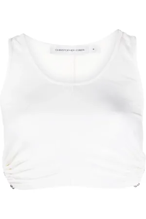 CHRISTOPHER ESBER Duality Orbit croptop