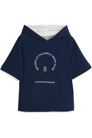 Brunello Cucinelli Kortärmad hoodie