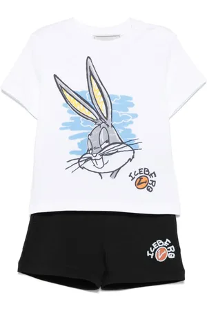Iceberg X Looney Tunes shorts med serietryck