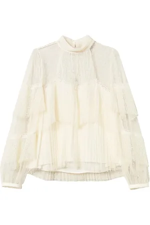 Twin-Set Plisserad blus