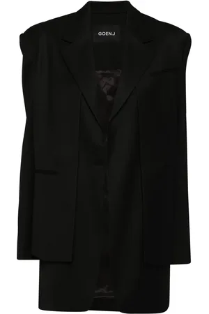 GOEN.J Blazer med lagerdesign