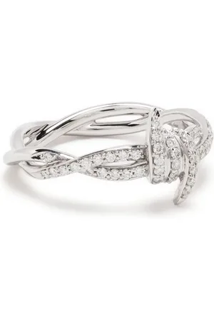 STEPHEN WEBSTER Forget Me Not diamantring i 18K vitguld
