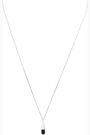 TRUE ROCKS Halsband med pillerformat hänge