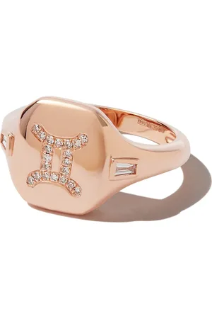 Shay Gemini diamantring i 18K roséguld