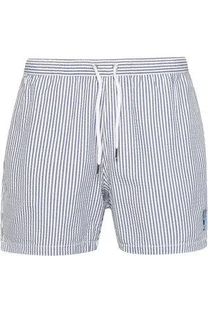 Maison Labiche Lobster randiga träningsshorts