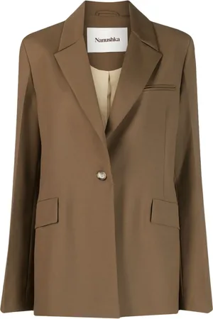 Nanushka Enkelknäppt blazer