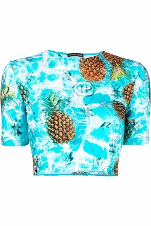 Philipp Plein Pineapple Skies kortärmad kort t