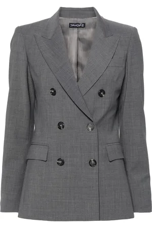 DRHOPE Dubbelknäppt blazer