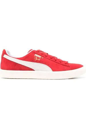 PUMA Clyde FG lädersneakers