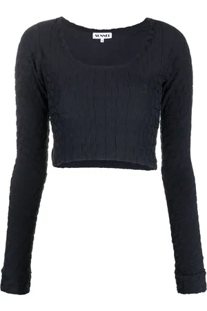 SUNNEI Croptop med präglad logotyp