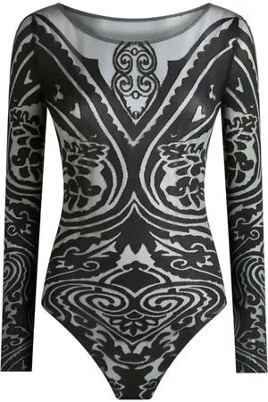 Etro Paisleymönstrad baraxlad body