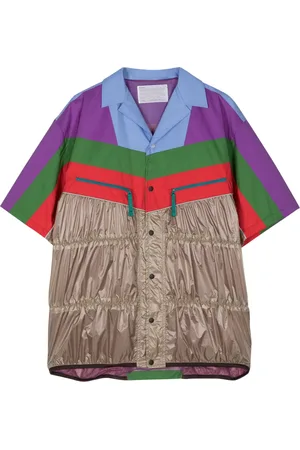 Kolor Draperad skjorta med färgblock