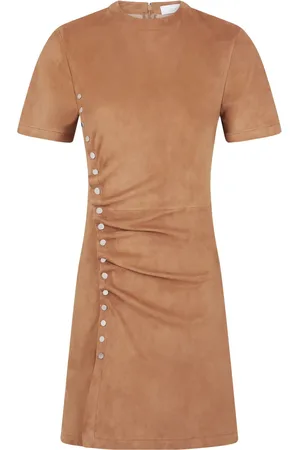 Paco rabanne Draperad miniklänning
