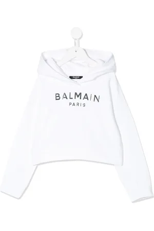 Balmain Huvtröja med speglad logotyp