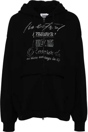Izzue Hoodie med broderad logotyp